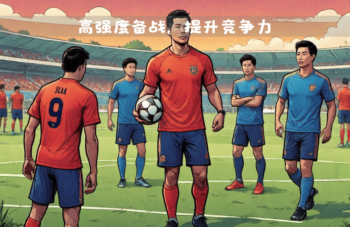 国家队备战决赛，球员积极备战