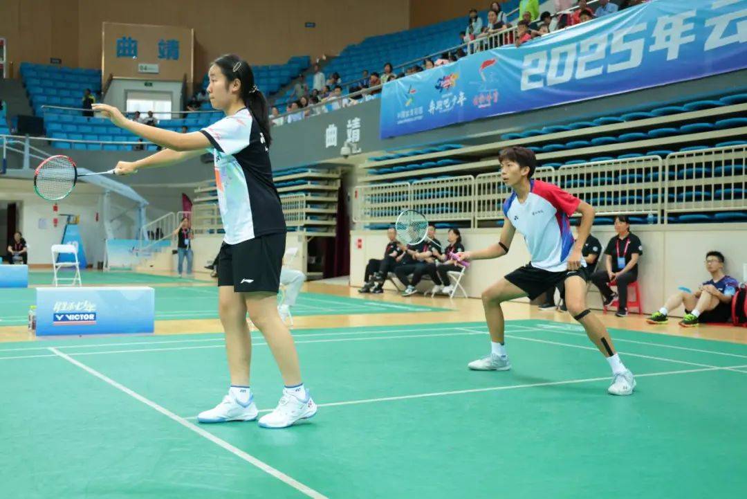 羽毛球选手挥拍如飞轻松斩获胜利的简单介绍