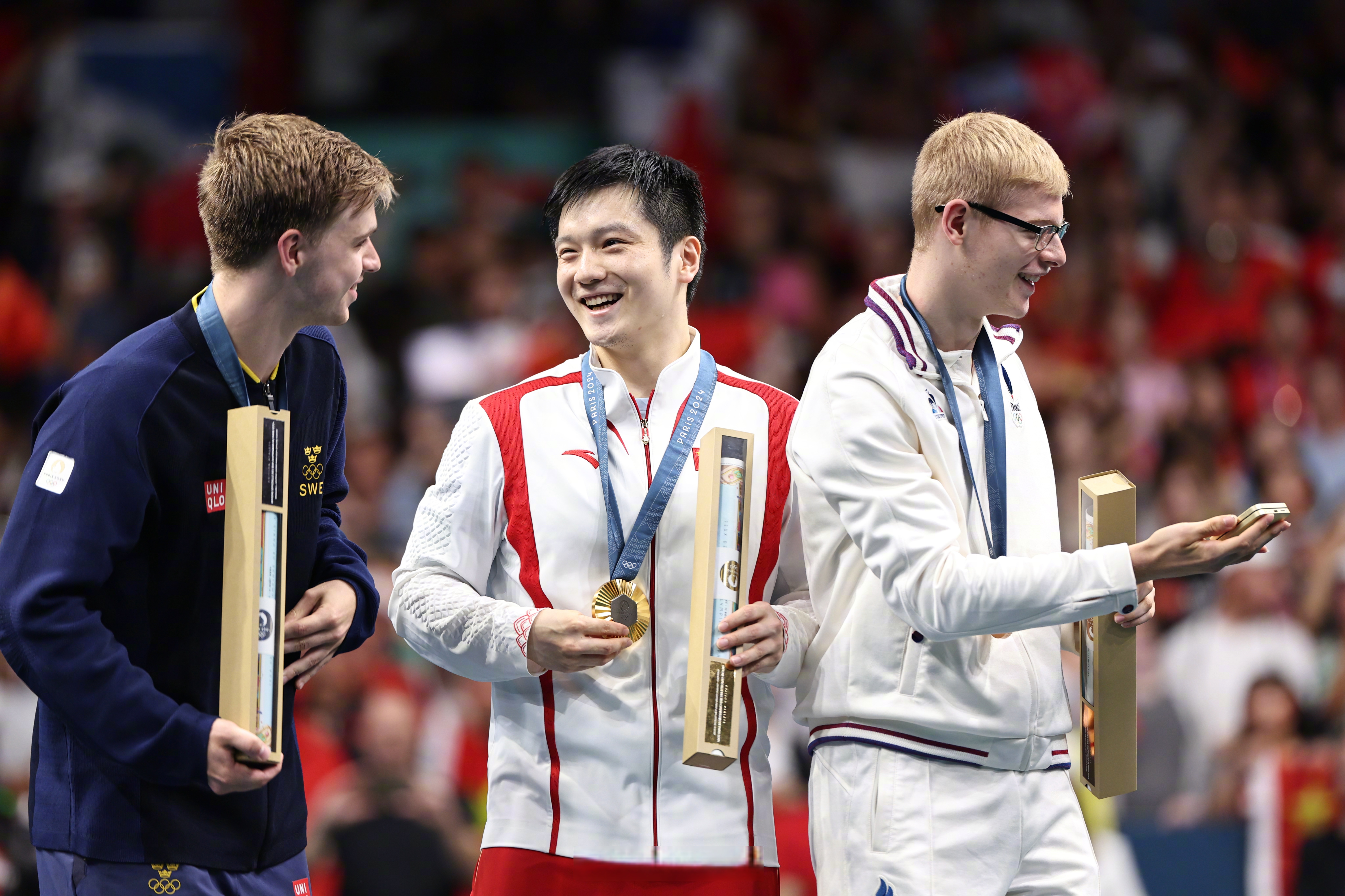 德国队力克瑞典队，樊振东惊艳四座